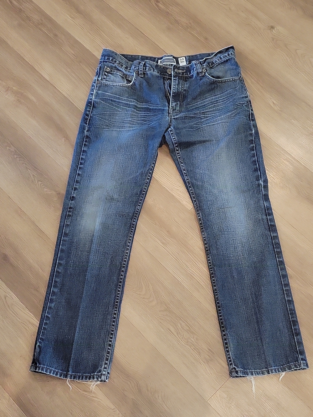 INC International Concepts Men's Straight Leg Blue Jeans